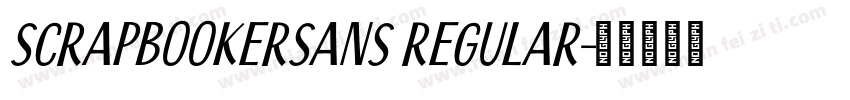 ScrapbookerSans Regular字体转换